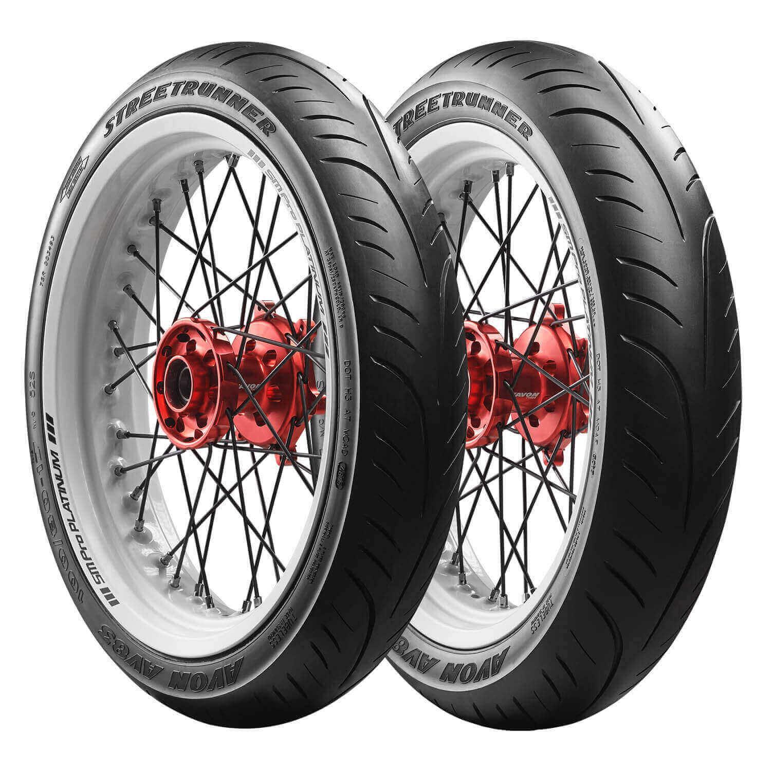 100/90-17 opona AVON STREETRUNNER AV83 TL REAR 55S